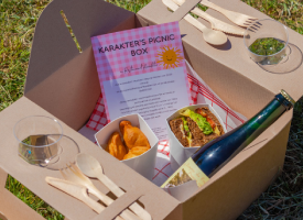 Picknicken aan de Maas
